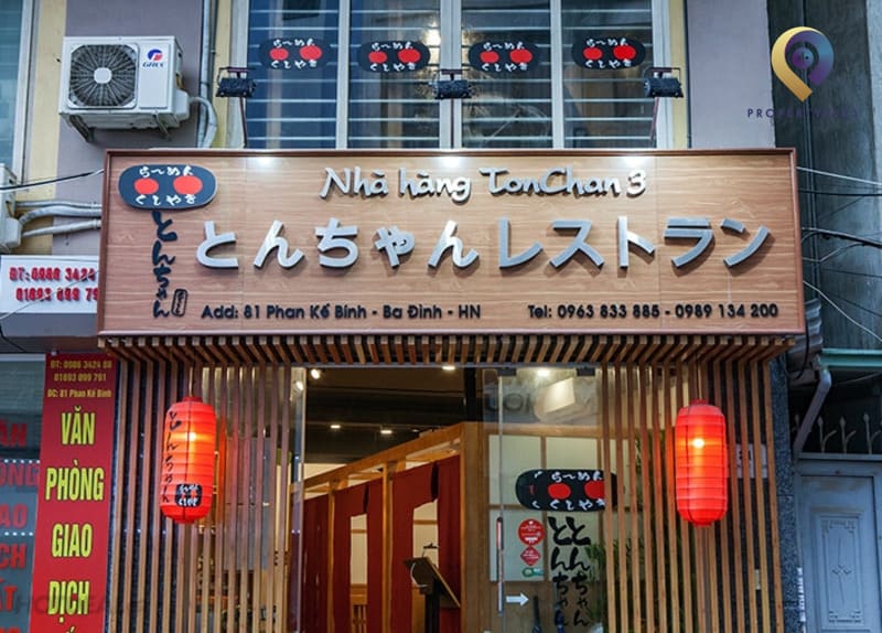 Nhà hàng Tonchan – Ẩm thực Nhật Bản
