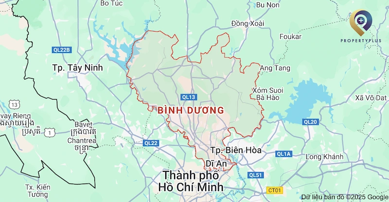 các tỉnh miền nam