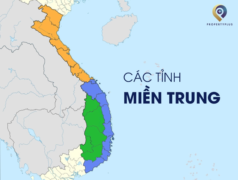 các tỉnh miền trung