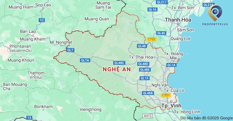 các tỉnh miền trung