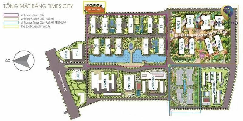 khu đô thị times city