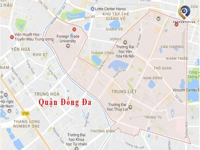 các phường quận đống đa