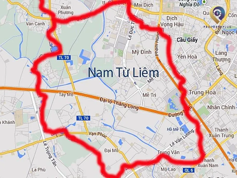 quận nam từ liêm có bao nhiêu phường