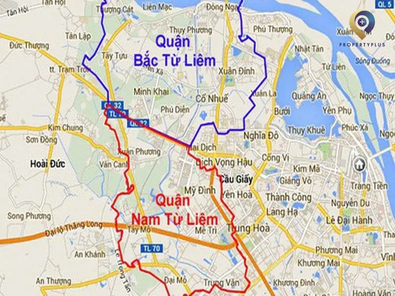 các phường quận nam từ liêm