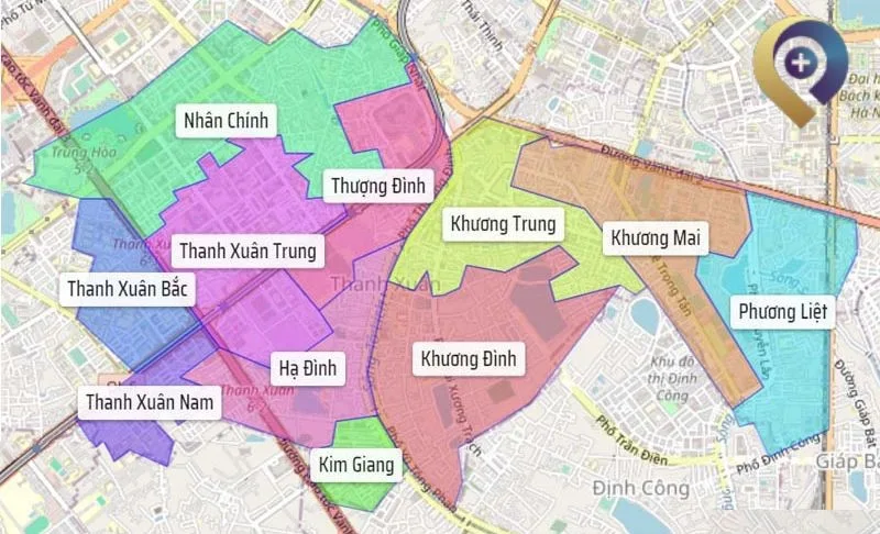 Quận Thanh Xuân có 11 phường