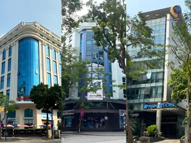 Hồng Hà Center; ACB Office Building và HanoiTourist