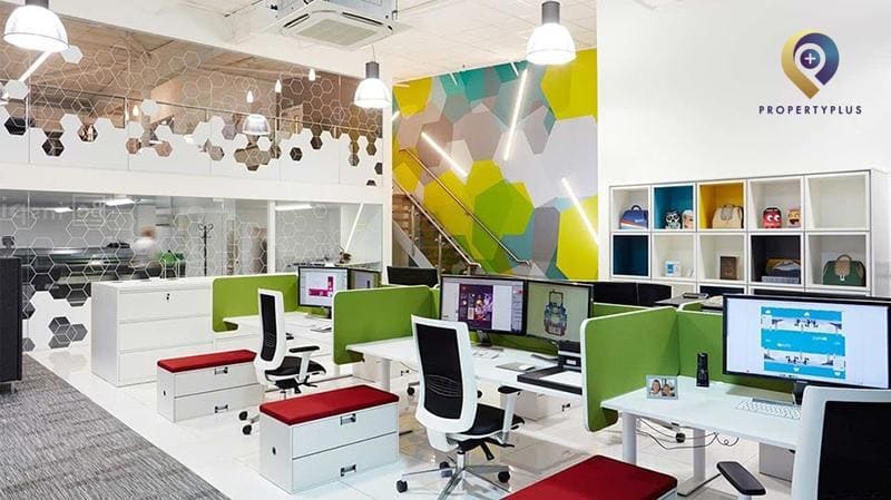 Thiết kế văn phòng 40m2 phong cách hiện đại