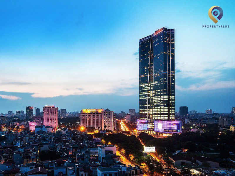 Tòa nhà cho thuê hạng A - Lotte Center Hanoi