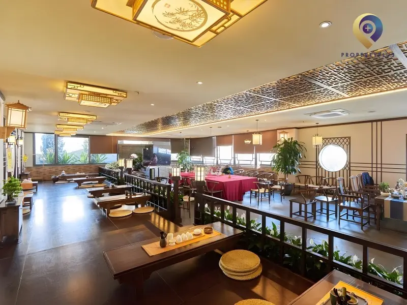 Không gian tiện nghi bên trong tòa nhà