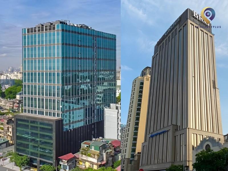   #So sánh tòa nhà Thaiholdings Tower và BRG Tower